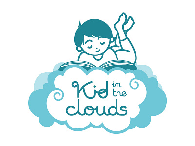 Kid in the clouds - kid book children kid reading