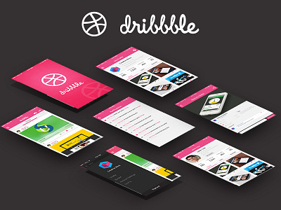 Dribbble IOS App app design dribbble free ios ios7 iphone psd ui ux