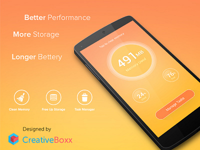 Memory Cleaner app for Android android app cleaner junk memory ram
