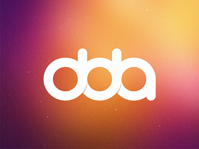 DDA dda letter logo mark