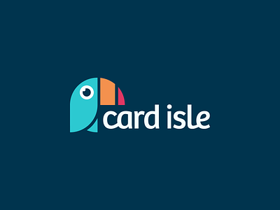 Card Isle Mark logo toucan tropical