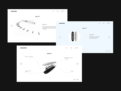 About Product colors design figma light minimalism ui web white