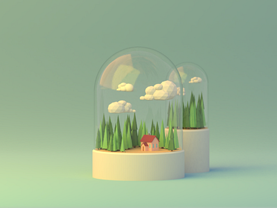 Low Poly #3 - The Dome