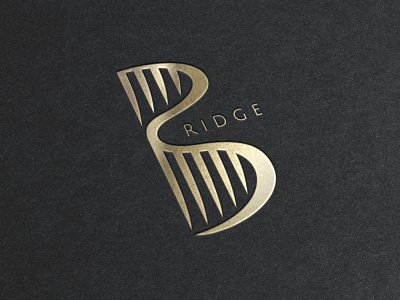 Bridge 99designs black and gold bridge bridge logo creative design design flat gold illustration logo vector