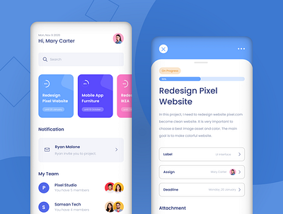 User Interface with UX Gestalt Principle app design ux