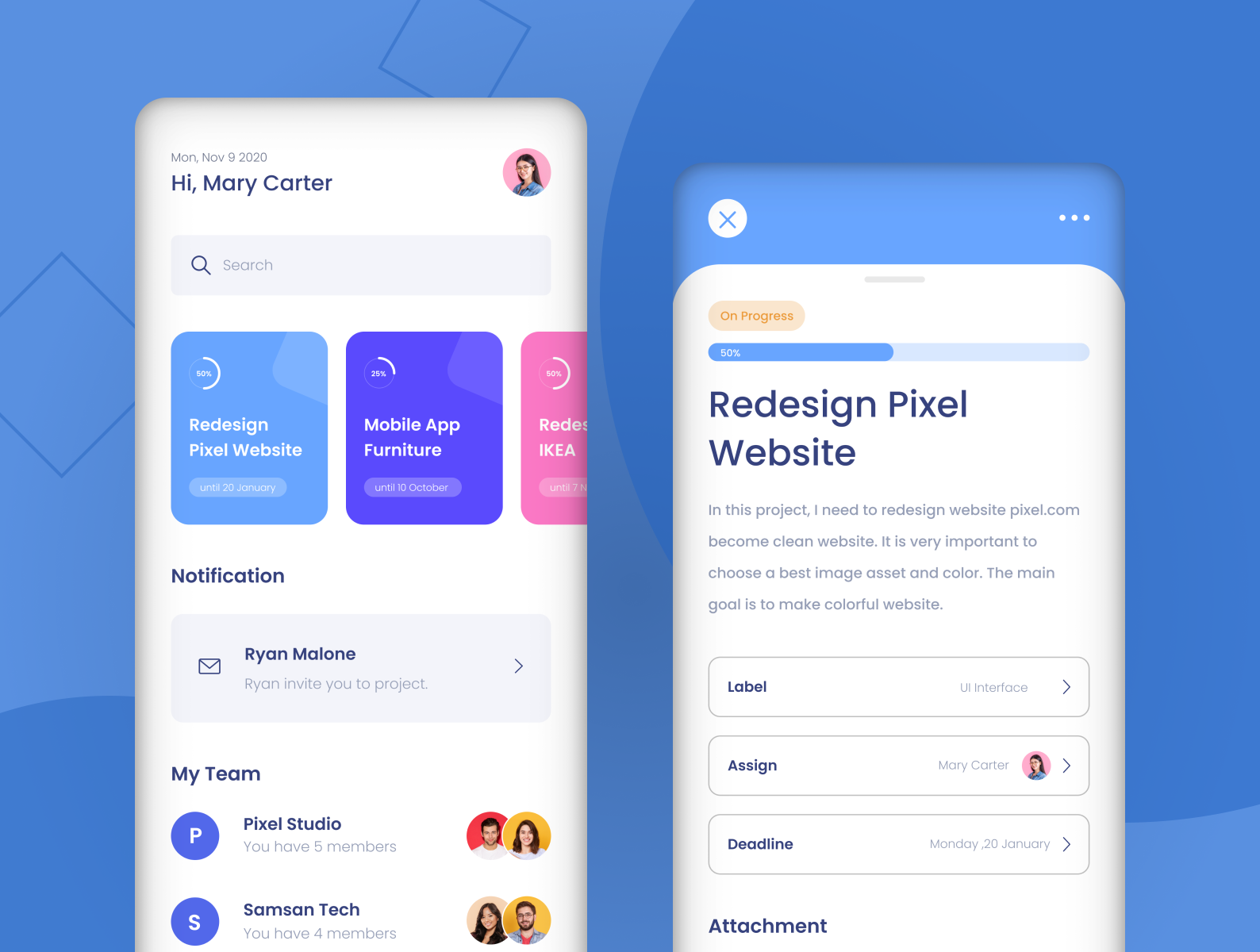 User Interface with UX Gestalt Principle by Asep E Roni on Dribbble