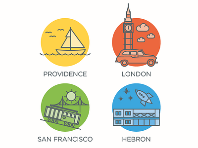 Teespring Locations icon illustration locations teespring