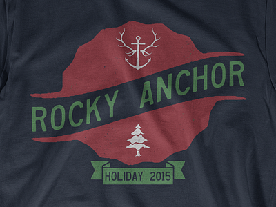 Rocky Anchor Holiday Tee anchor charity christmas holiday rocky