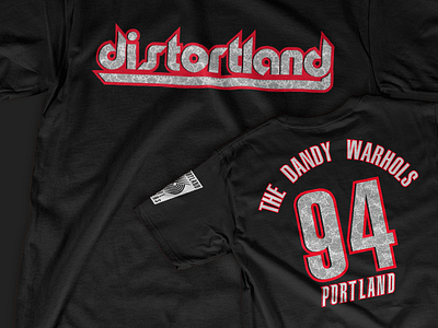 The Dandy Warhols x Portland Trail Blazers blazers dandy warhols nba portland shirt tee teespring trailblazers tshirt