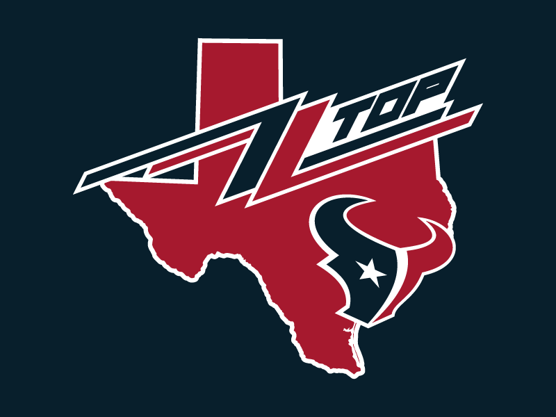 ZZ Top x Houston Texans by Jamie Nutini on Dribbble