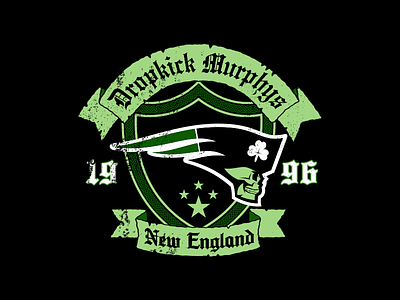 Dropkick Murphys x New England boston dropkick murphys new england patriots punk rock