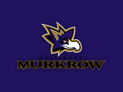 Baltimore Murkrow baltimore football murkrow pokemon ravens