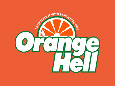 Orange Hell bennett foddy gaming getting over it video game