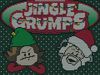 Jingle Grumps Ugly Sweater christmas game grumps jingle grumps ugly sweater