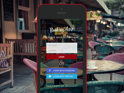 Bookingapp andorid mobile app ui ux