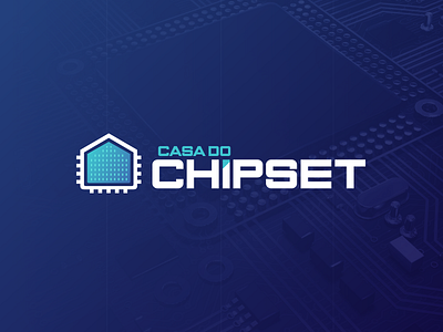 Casa do Chipset - Logo Redesign brand design branding design logo logotype technology