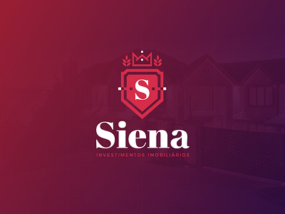 Siena Investimentos - Logo Design brand design branding design investments logo logotype real estate