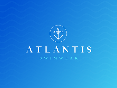 Atlantis - Logo Design bikini brand design branding design logo logotype swimwear