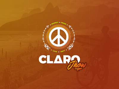 Claro Jhow - Logo Design (Reggae Band) band brand design branding design logo logotype music reggae
