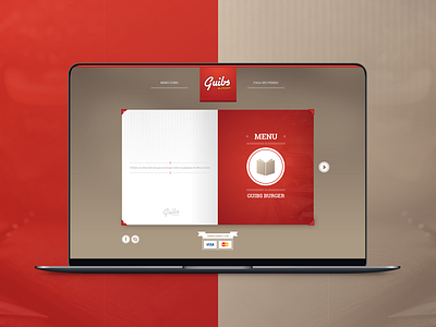 Guibs Burger - Web Design