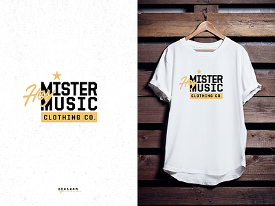 Hey Mister Music T-Shirt - White