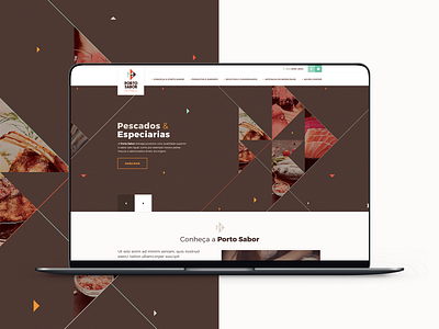 Porto Sabor Pescadoes e Especiarias - Web Design