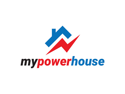 Logo Design Project for 'My PowerHouse' brand designer brand identity branding business design fresh colors identity logo design logo designer vector