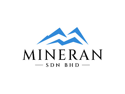 Logo Design Concept for 'Mineran SDN BHD' abstract amazing brand identity branding classic graphic designer logo logo designer ravi verma unique