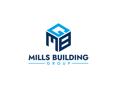 Mills Building Group Logo Design Concept.