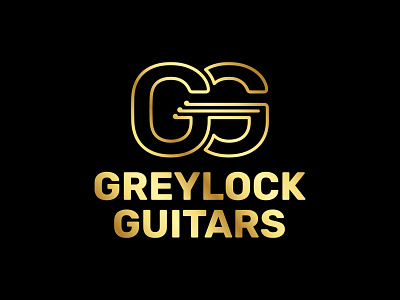 'Greylock Guitars' Logo Design Concept ravi verma