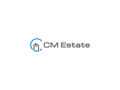 'CM Estate' Logo Design Concept ravi verma