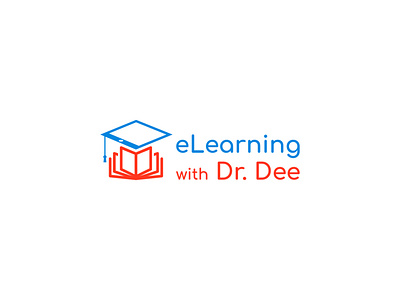 'eLearning with Dr. Dee' Logo Design Concept ravi verma