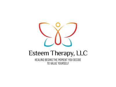 'Esteem Therapy, LLC' Logo Design Concept ravi verma