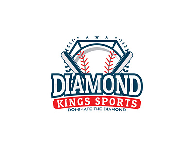 'Diamond King Sports' Logo Design Concept