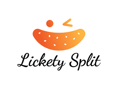 'Lickety Split' Logo Design Concept verma