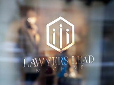Logo Design concept for 'Lawyers Lead Machine' poster