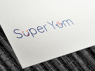 Logo Design Concept for 'Super Yum' webui