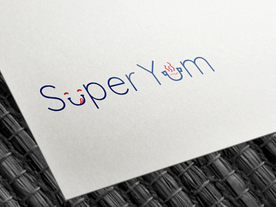 Logo Design Concept for 'Super Yum'