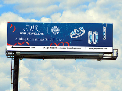 Billboard Design Project for 'JWR Jewelers'