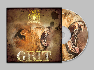 Music Album Cover Concept for 'GRIT' webui