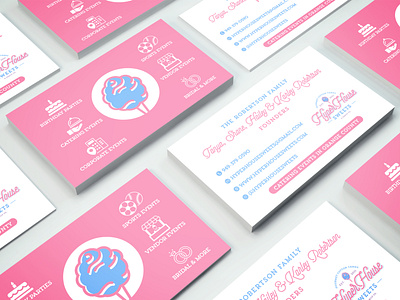 Business Card Project for 'HyperHouse Sweets'