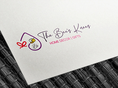 Logo Concept for 'The Bee’s Knees' webui