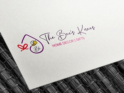 Logo Concept for 'The Bee’s Knees'