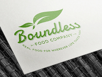 Logo Concept for 'Boundless Food Company'