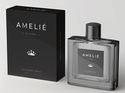 Cologne Spray Design Project for 'Amelie' vehicle wrap