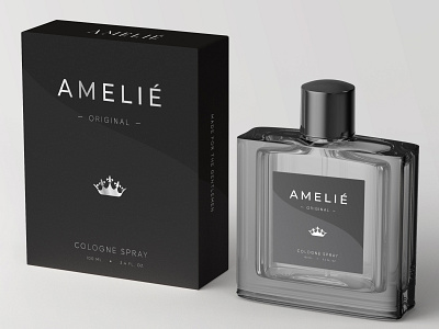 Cologne Spray Design Project for 'Amelie'