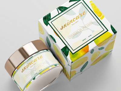 Skincare Cream Container Design Project