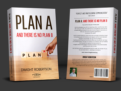 Book Cover Design Project for 'Plan A' vehicle wrap