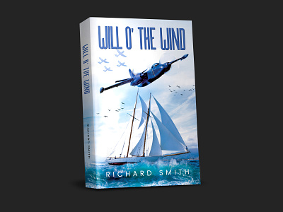 Book Cover Design Concept for 'Will O' the Wind' vehicle wrap