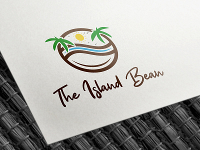Logo Design concept for 'The Island Bean' vehicle wrap